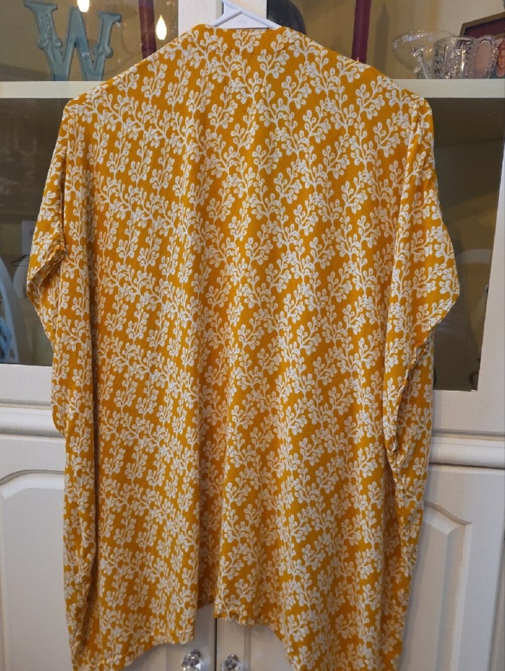 Women's patterned open-front Tunic - Picture 5 of 5
